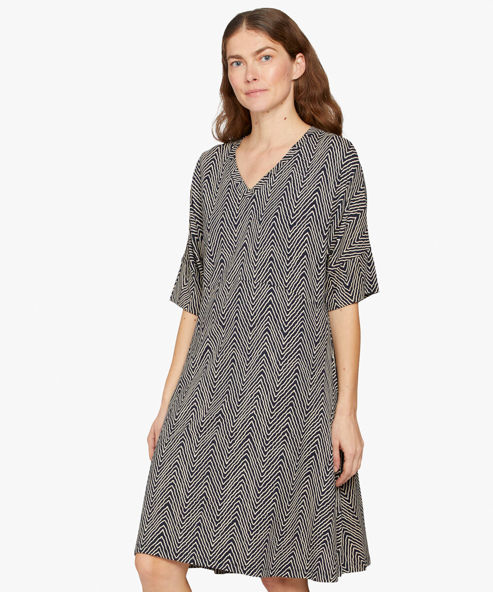 NABY DRESS, Navy