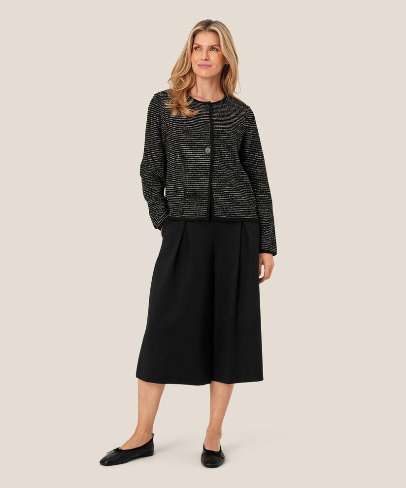 Parmona JERSEY Trousers, Black