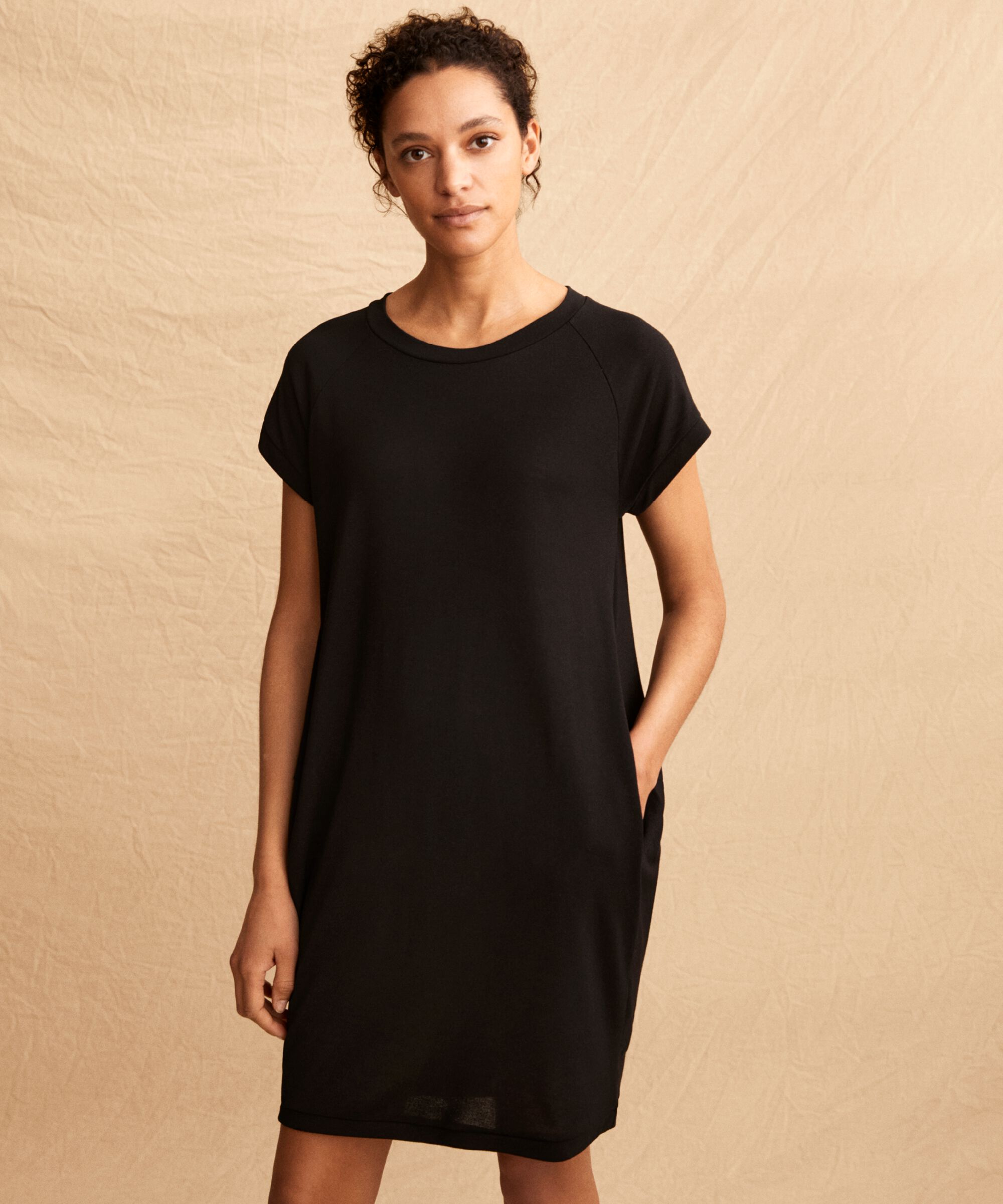 Galina JERSEY Tunic, Black