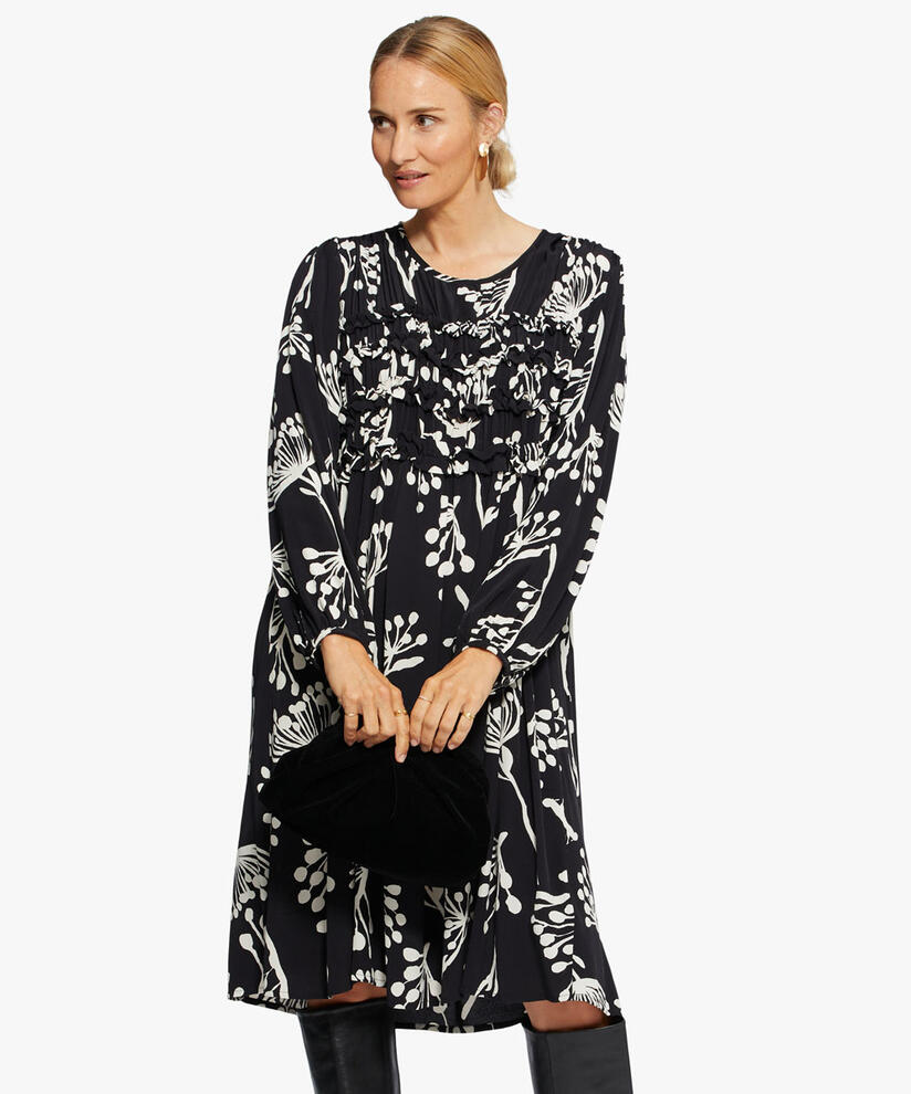 NITANA DRESS, Black