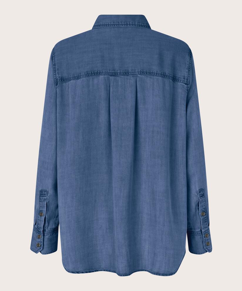 Ishana Denim Shirt, Washed denim