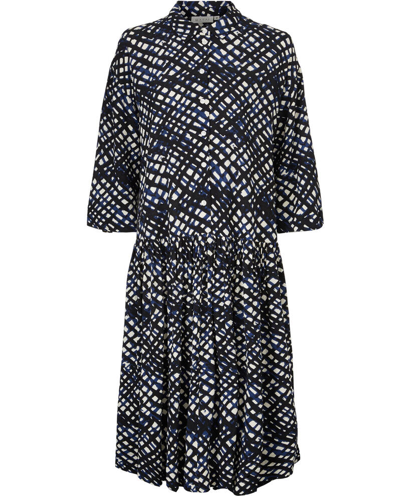 NANETTI DRESS, Medieval blue