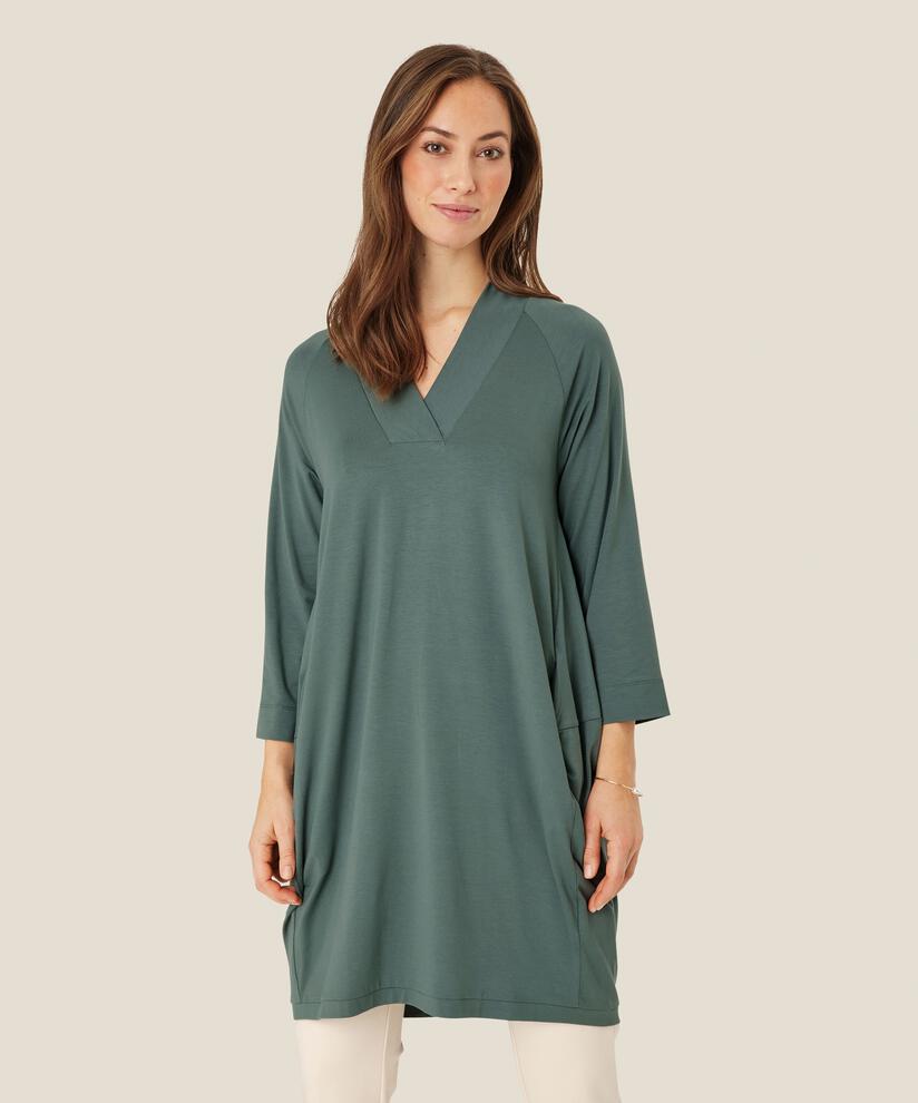 Gritta JERSEY Tunic, Balsam Green