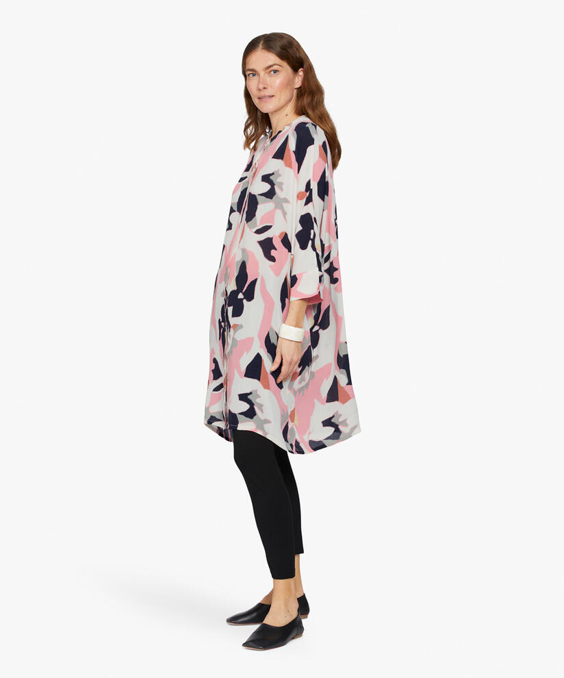 IOSETTA SHIRT DRESS, Peach Blossom