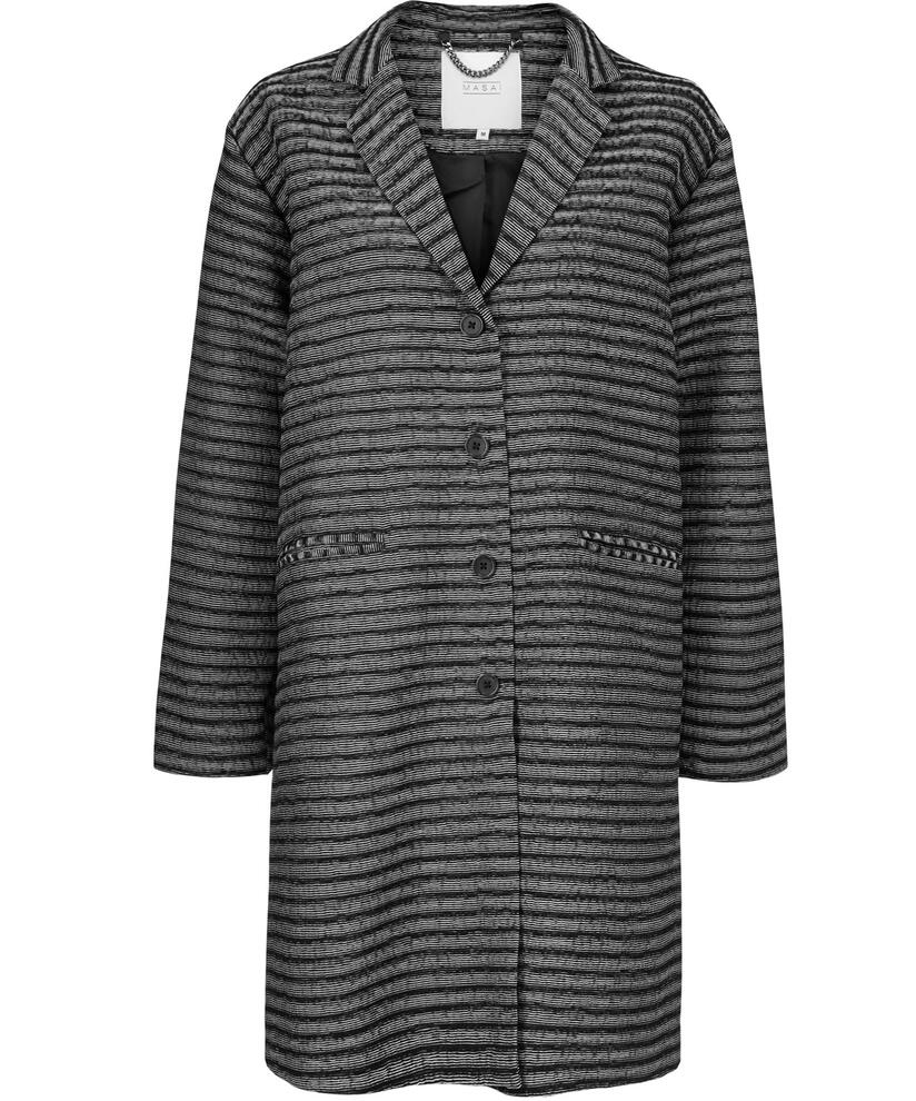 TURA COAT, Black