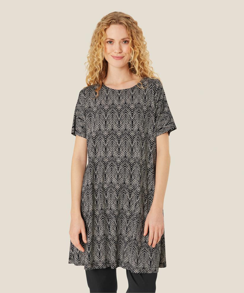 Gertie JERSEY Tunic, Black