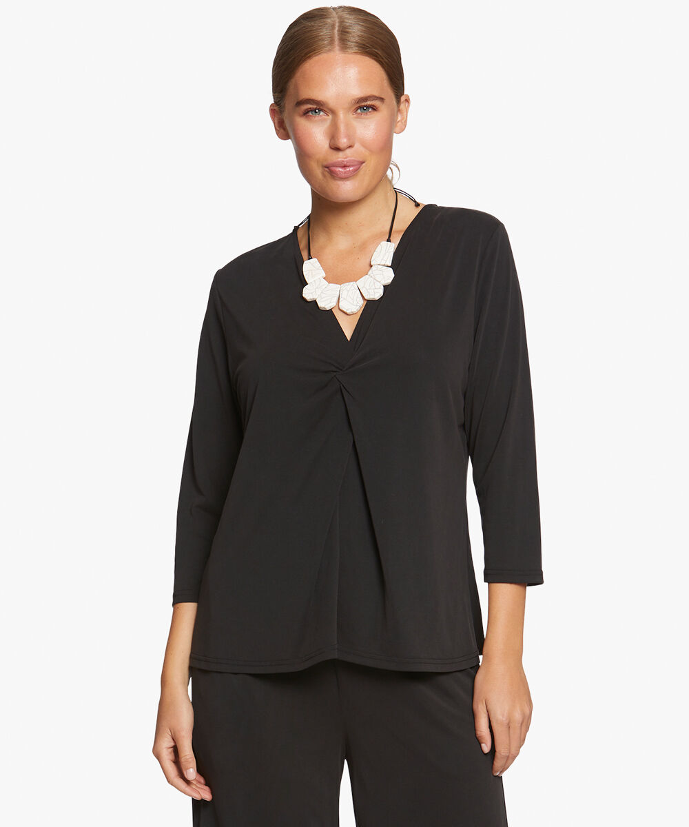 BABUSKA TOP, Black