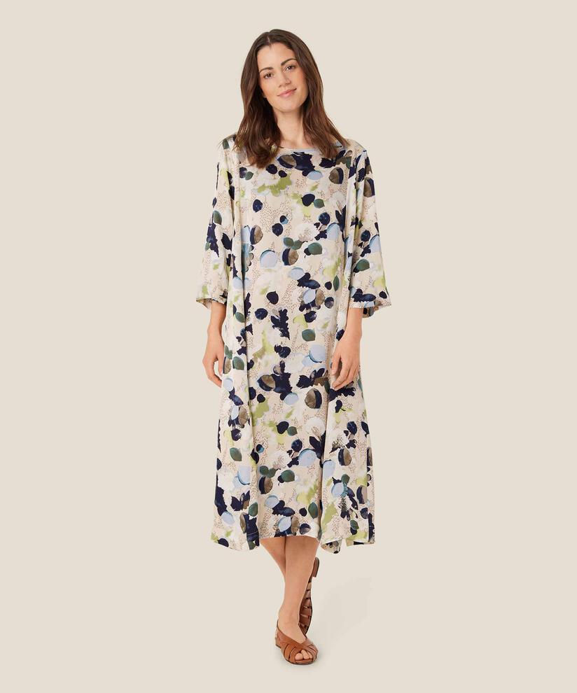 Nabia Dress, Fog