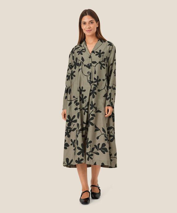Nalchika Dress, Vetiver