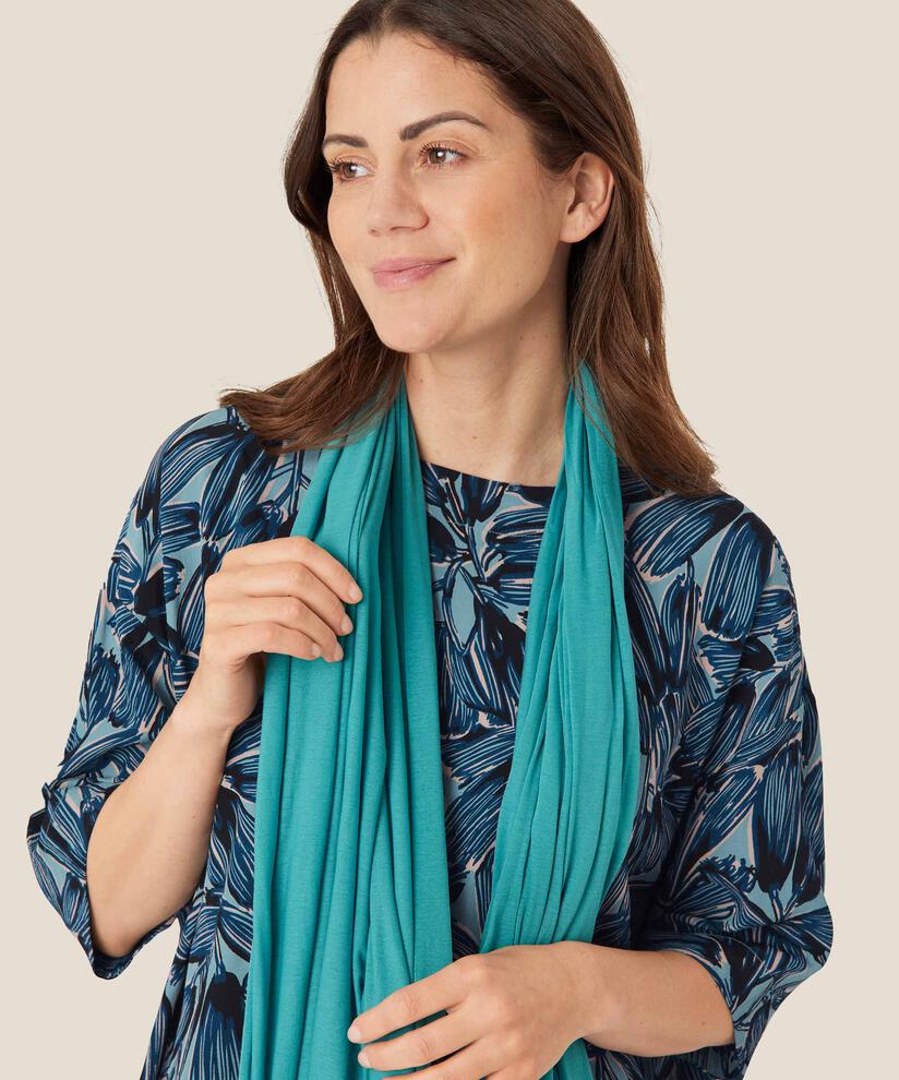 Amega JERSEY Scarf, Teal