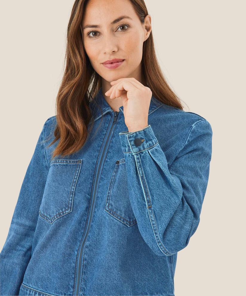 Jorila Jacket, Blue Denim