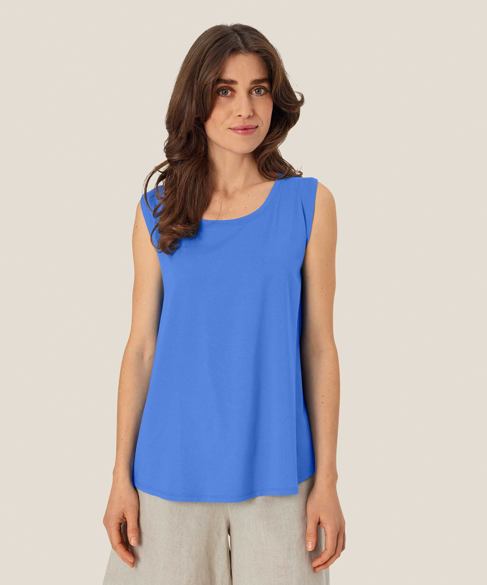 Elisa JERSEY Top, Nebulas Blue