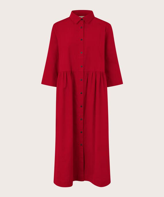 Nynisla Shirt Dress, Scarlet Sage