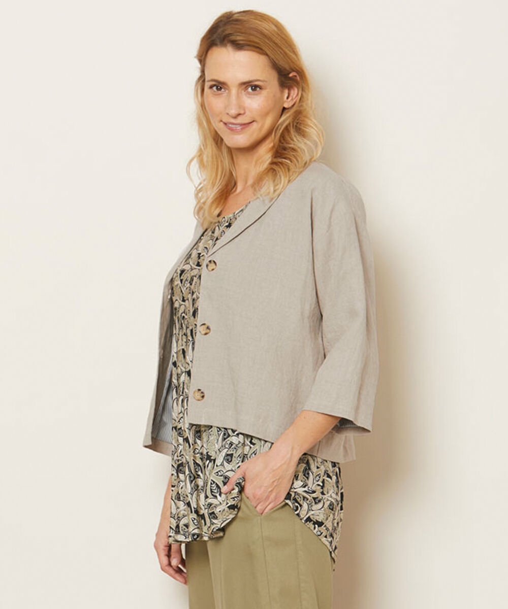 JADE JACKET, Natural