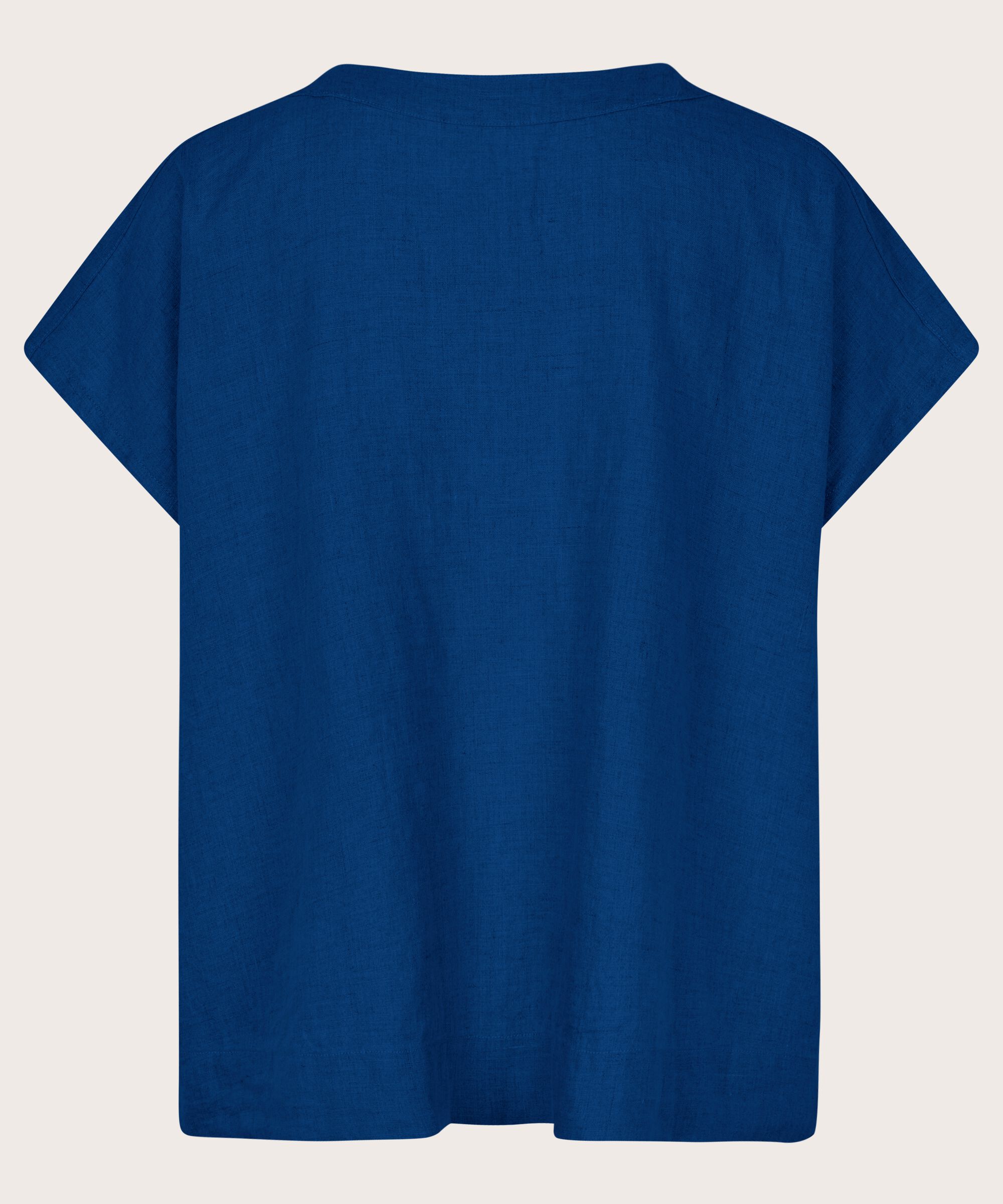 Idoro Shirt, Navy Peony