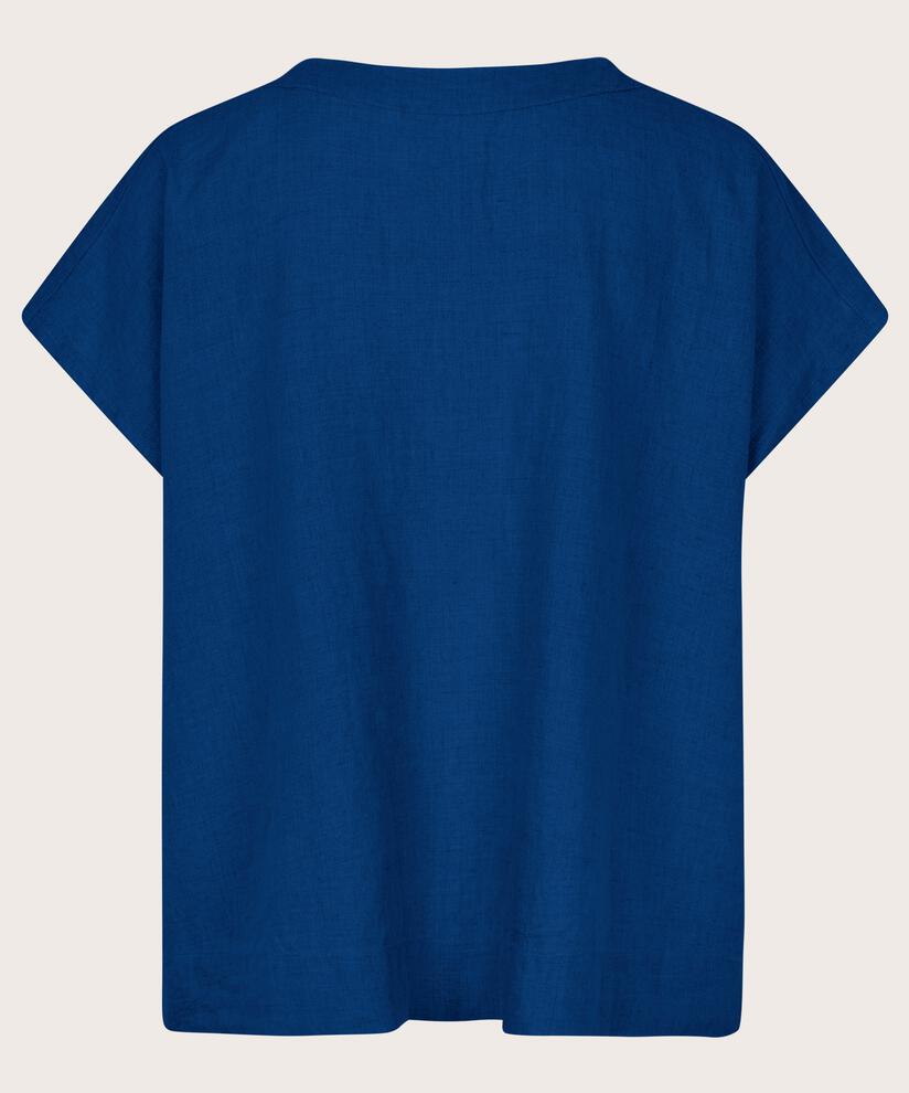 Idoro Shirt, Navy Peony