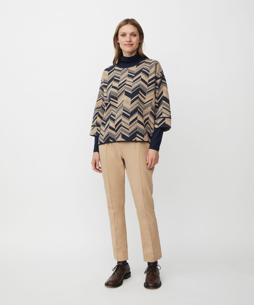 Briella JERSEY Top, Travertine