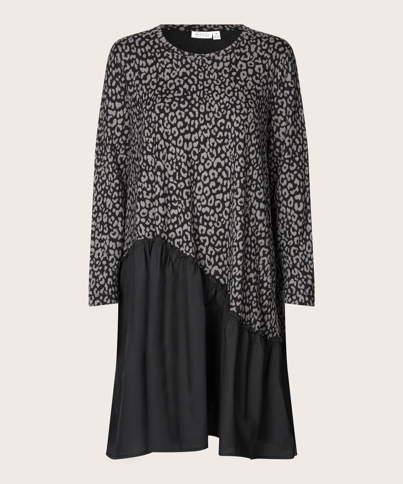 Nellina JERSEY dress, Steel Grey