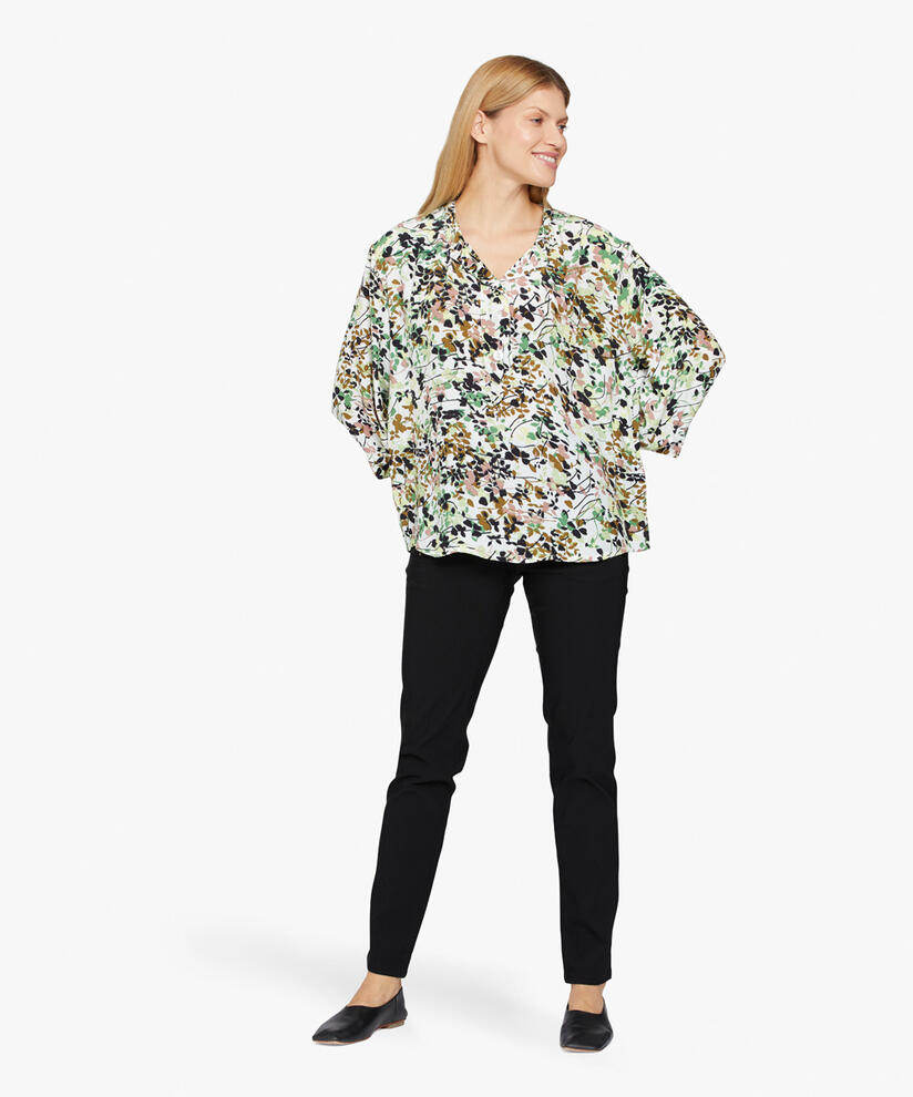 DELLY TOP, Bottle Green