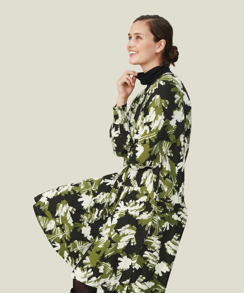 NOASSA JERSEY DRESS, Capulet Olive