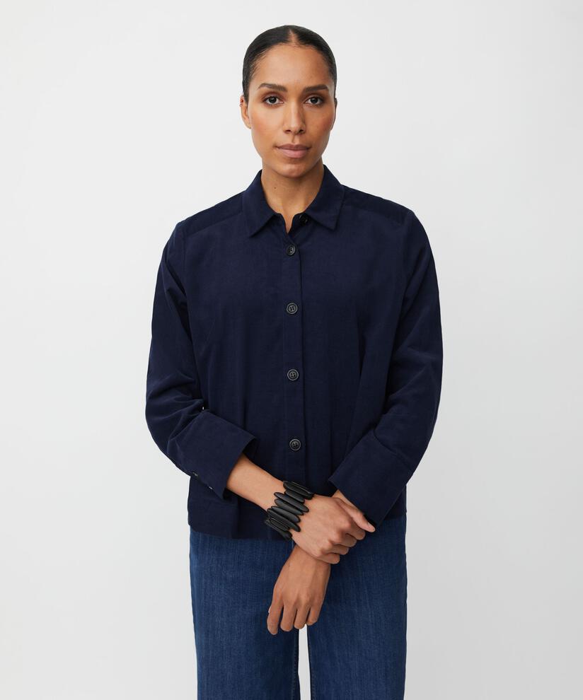 Iowa Shirt, Navy Blazer