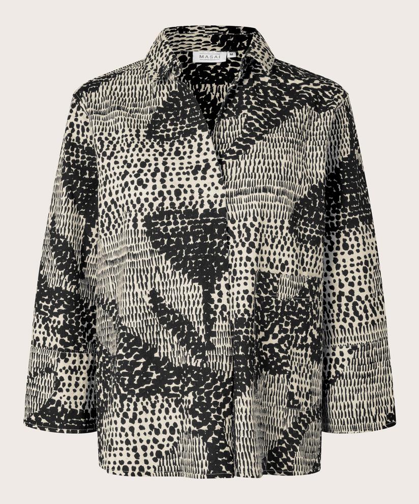 Drakina Blouse, Black