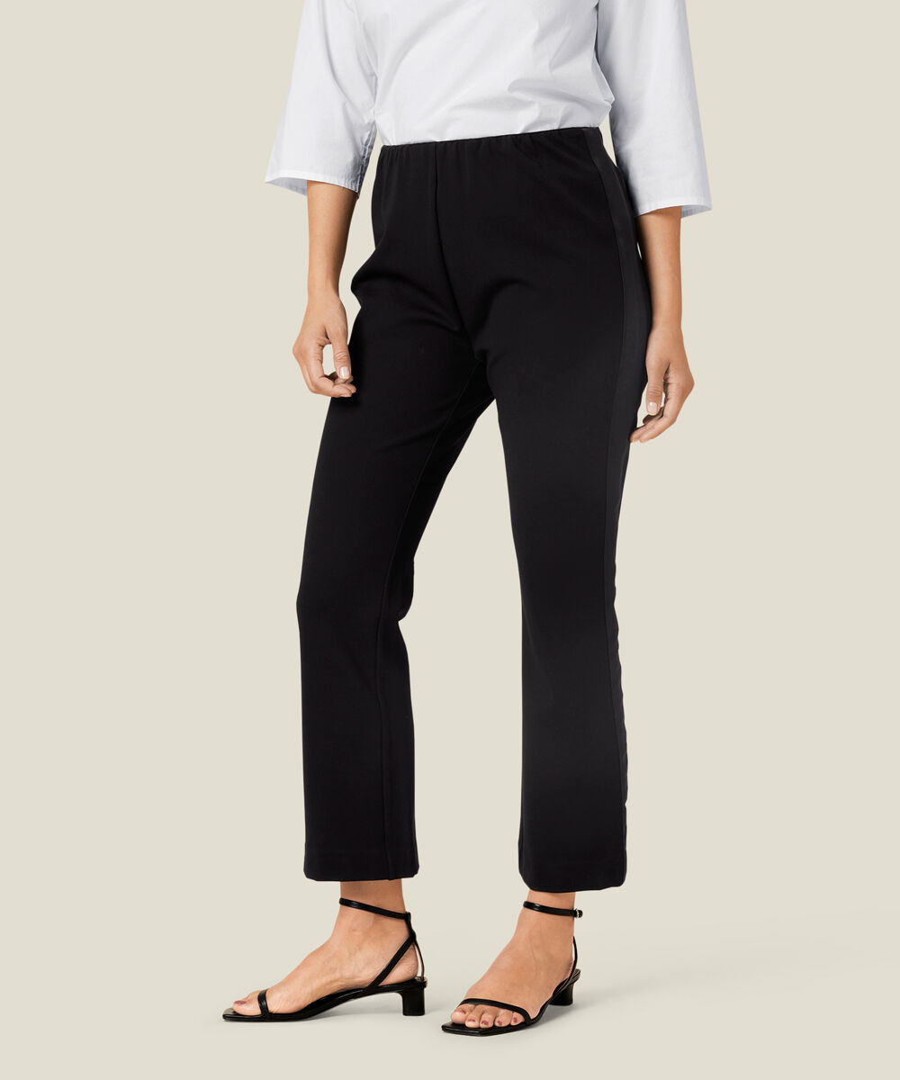 PABANA JERSEY TROUSERS, Black