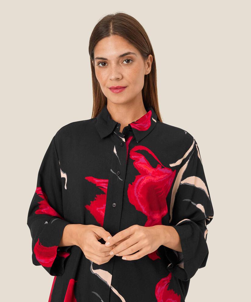 Gergine Tunic, Haute Red