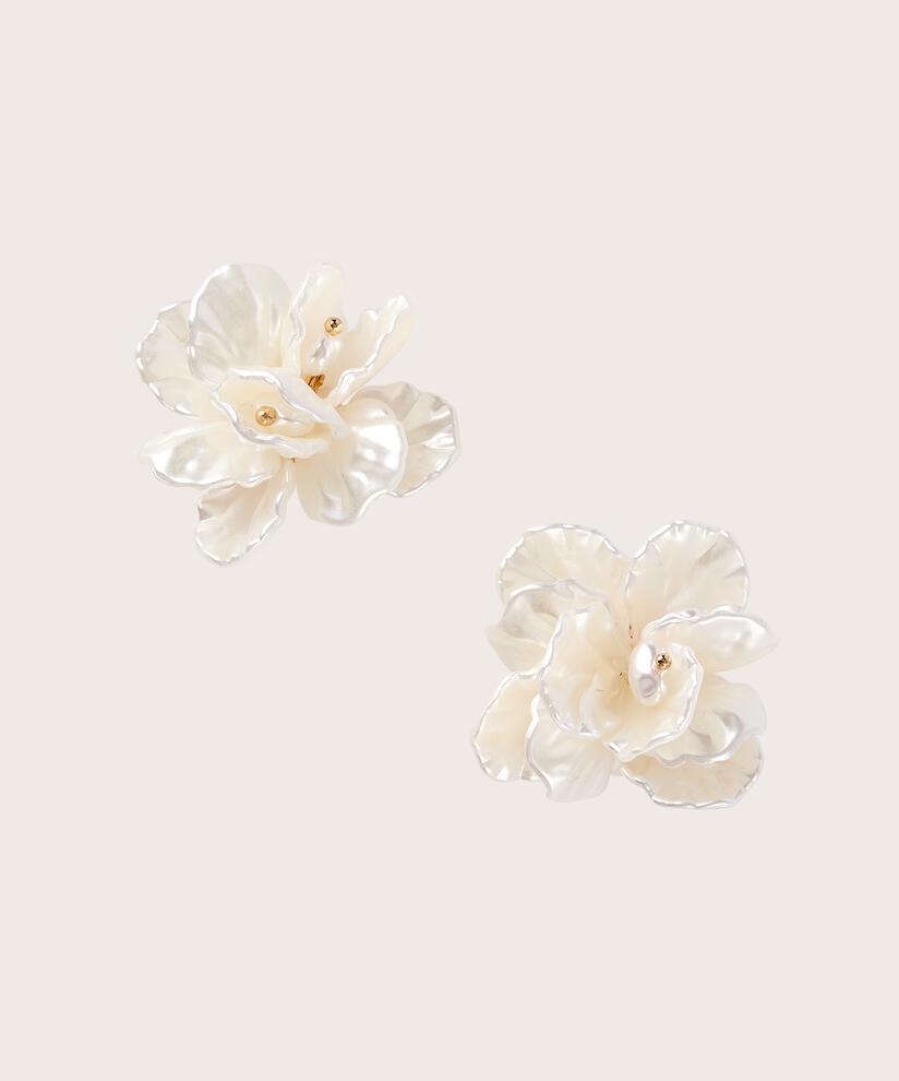 Renert Earrings, Whitecap