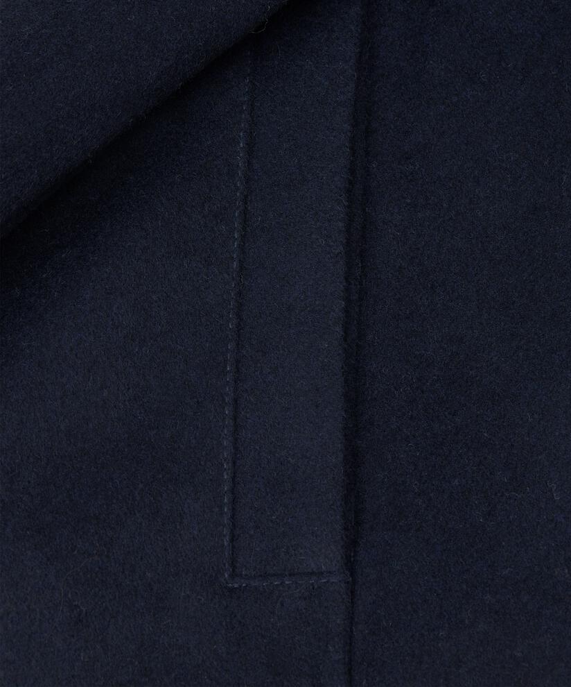 Trine Wool Coat, Navy
