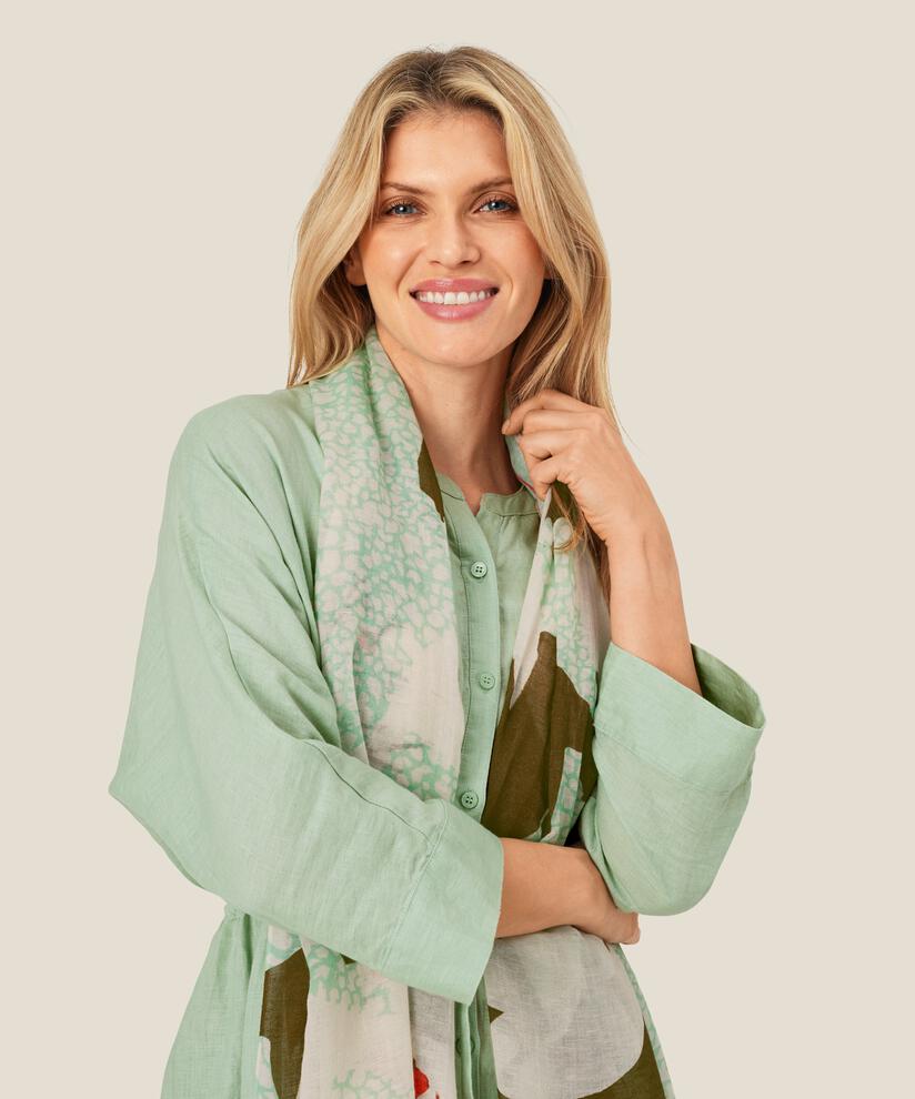 Aberte Scarf, Frosty Green