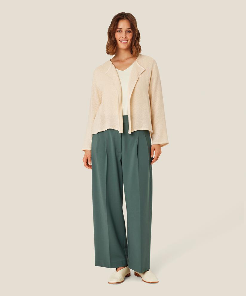 Perlinam JERSEY Trousers, Balsam Green