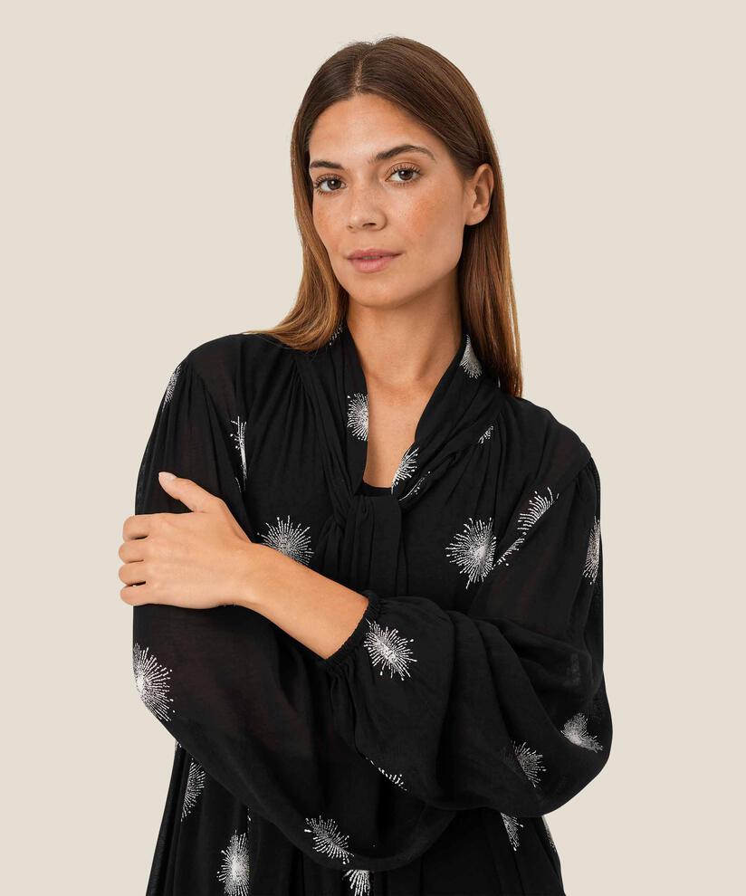 Ganika Tunic, Black