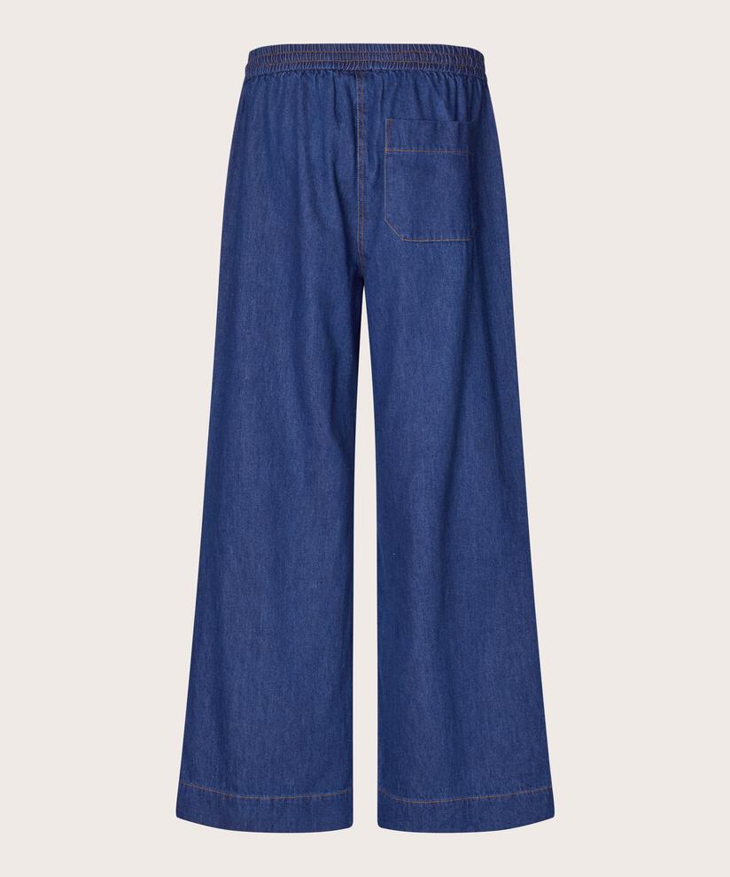 Polyxena Denim Trousers, Dark Denim