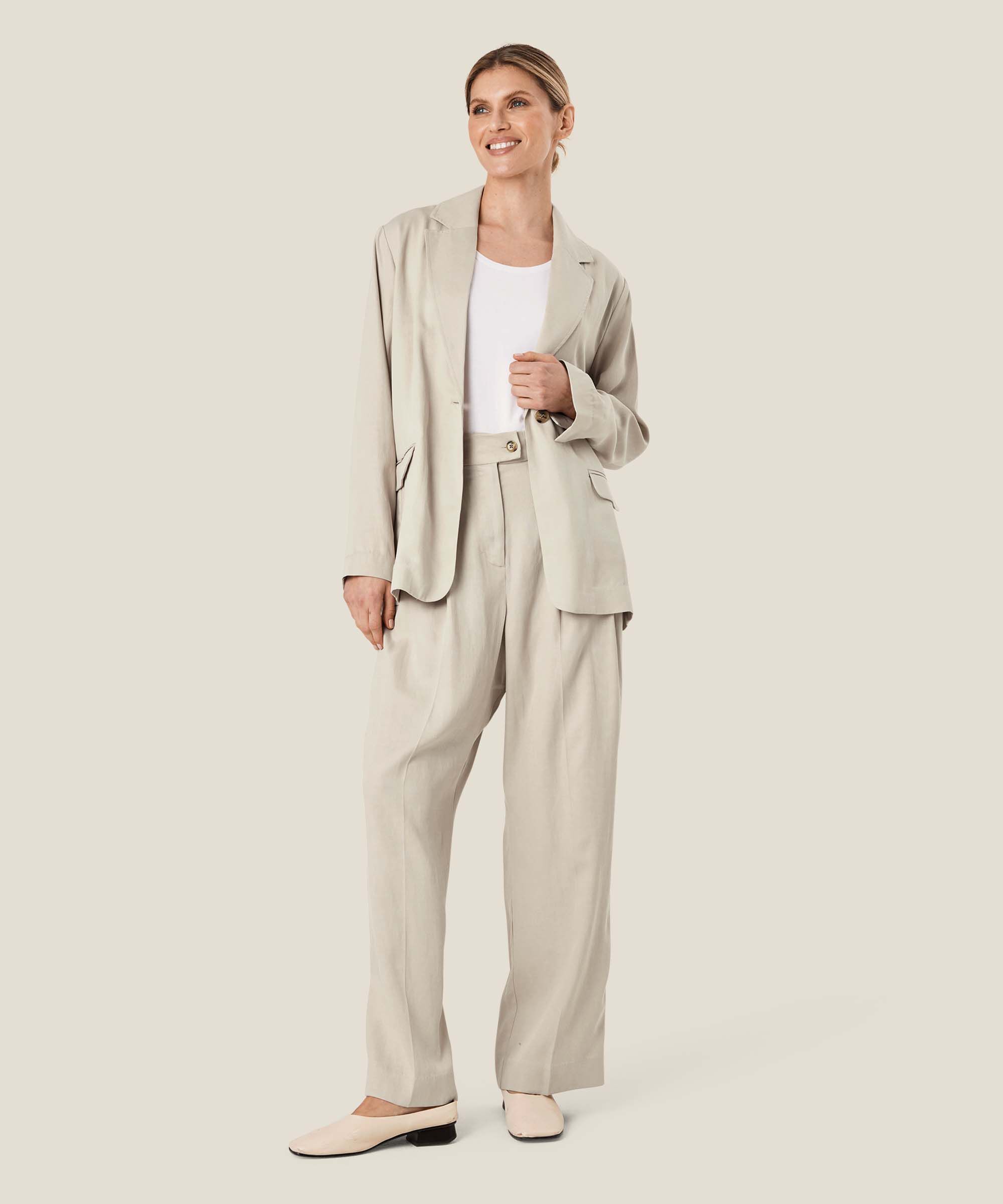 Jolinas Jacket, Silver Cloud