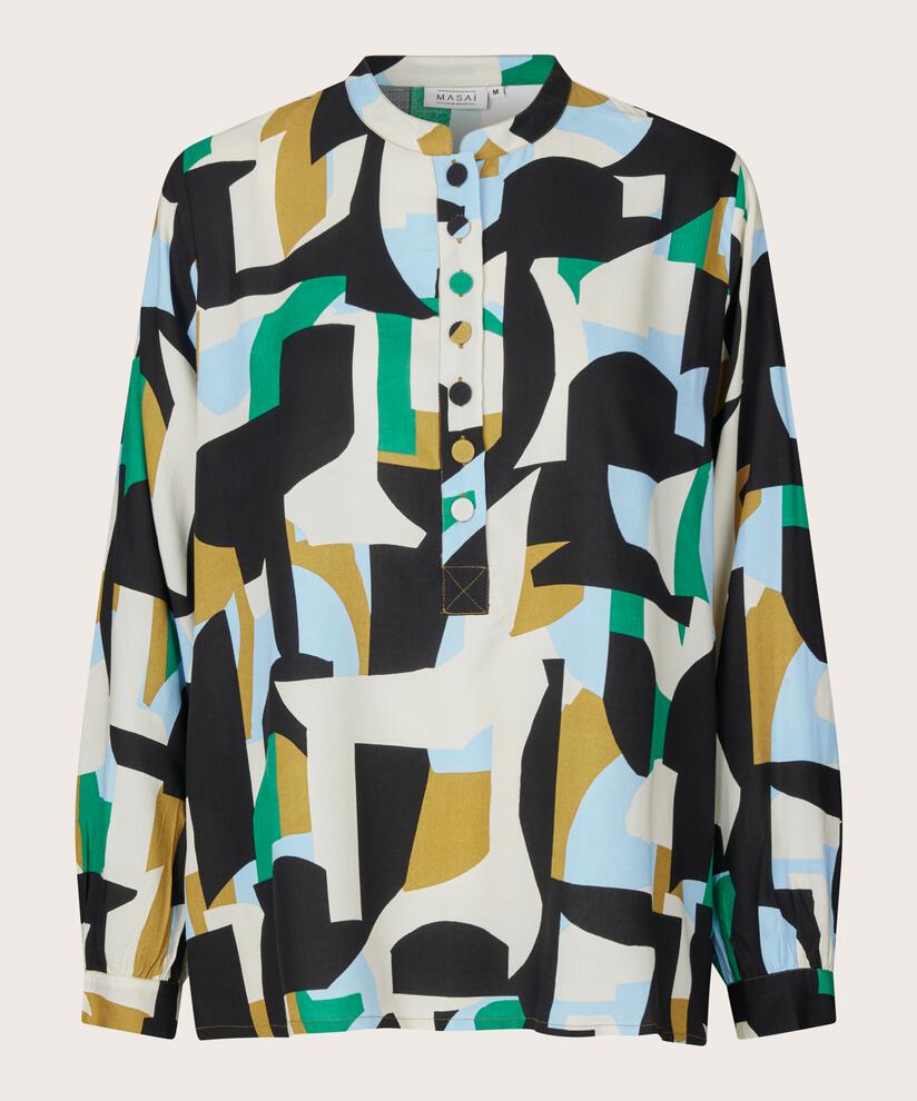 Beneda Blouse, Greenlake