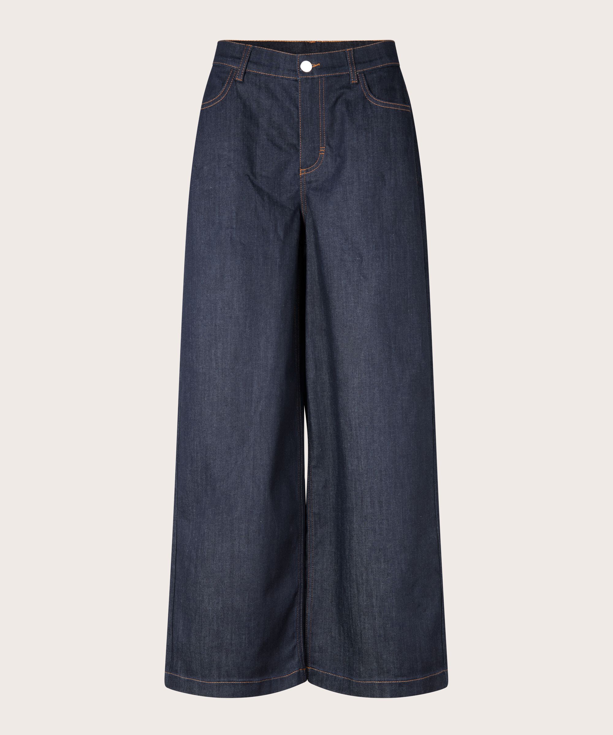 Passang Denim Trousers, Dark Denim