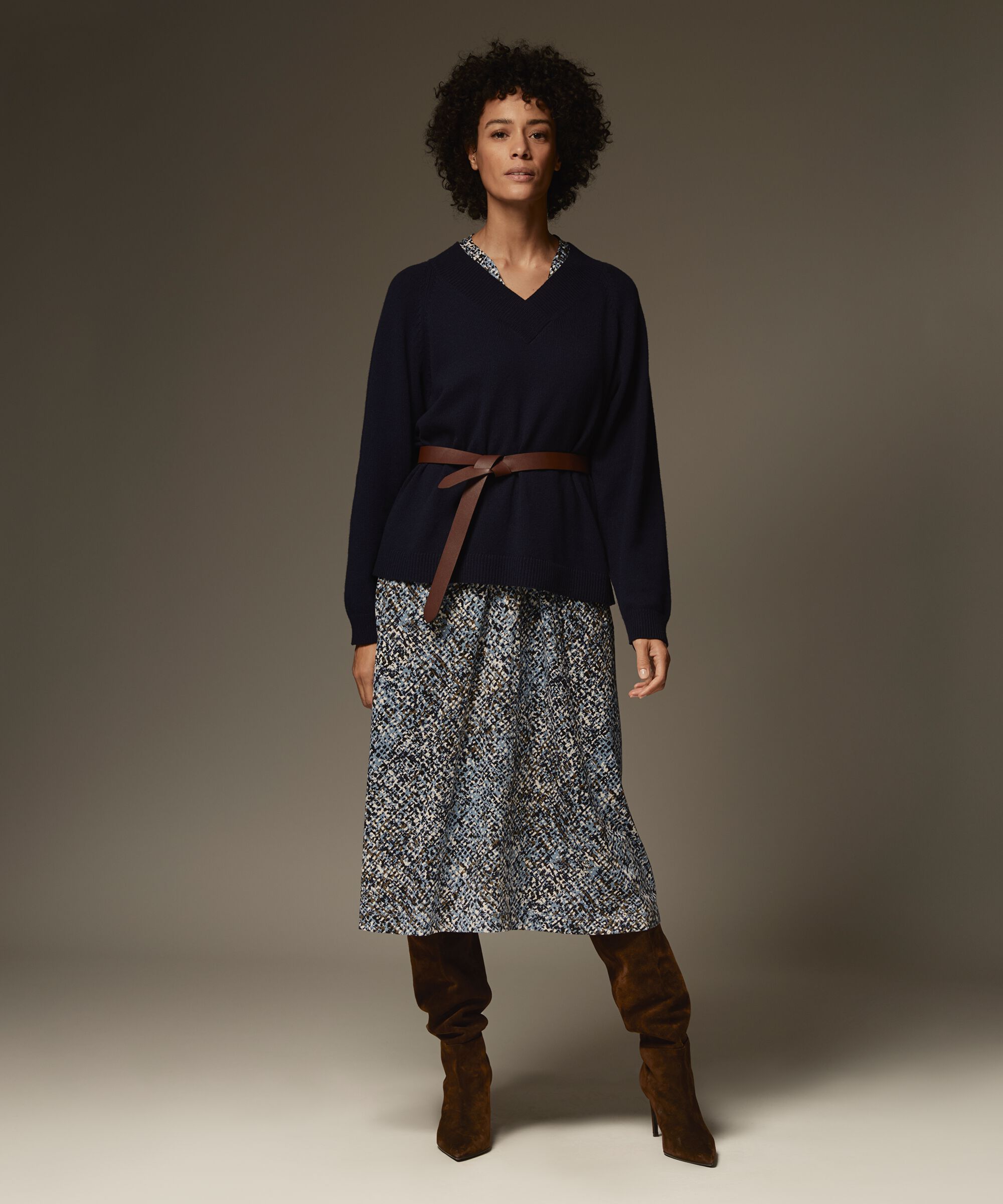 Fordane Pullover, Navy Blazer