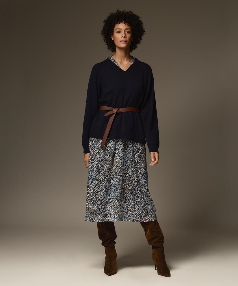 Fordane Pullover, Navy Blazer