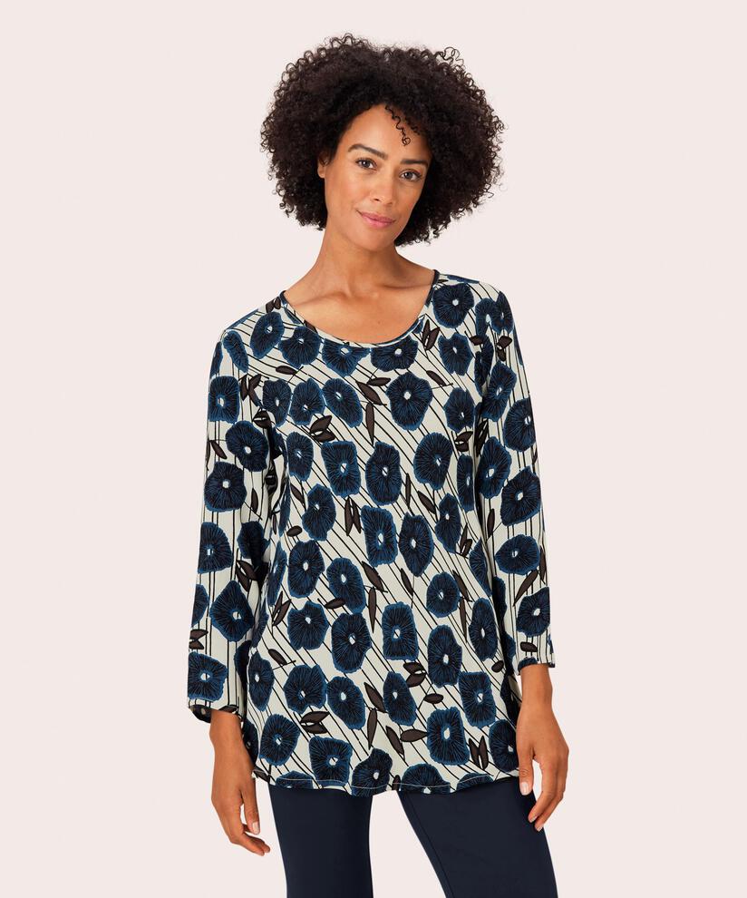Kay Blouse, True Navy