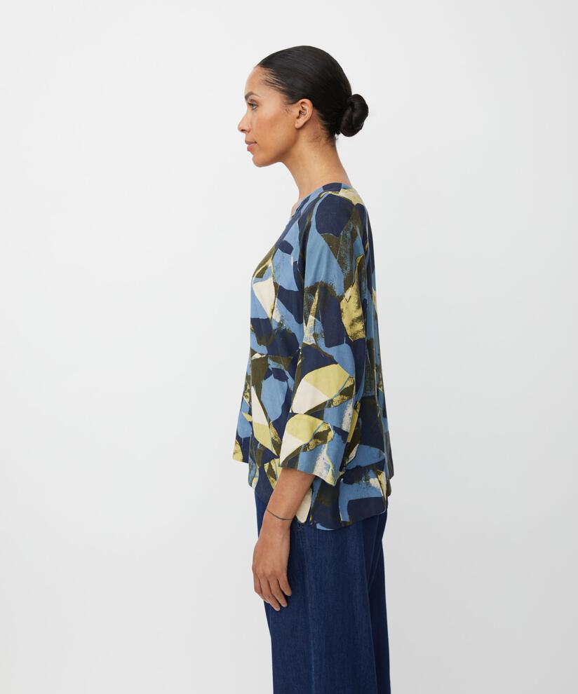 Benika Blouse, Proven Blue