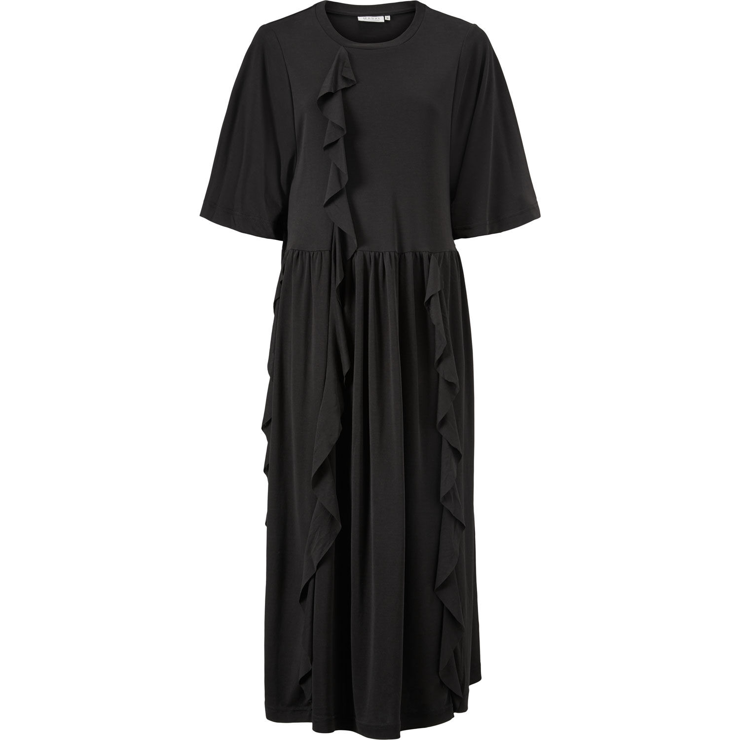 NYNA JERSEY DRESS, Black