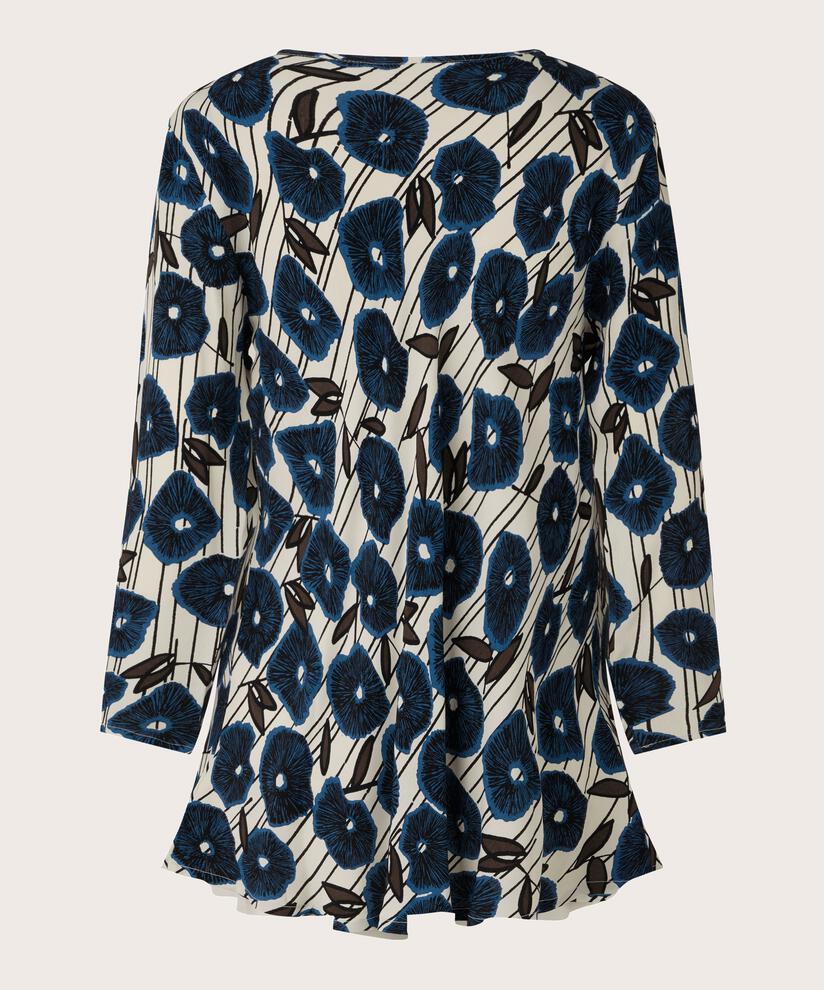 Kay Blouse, True Navy