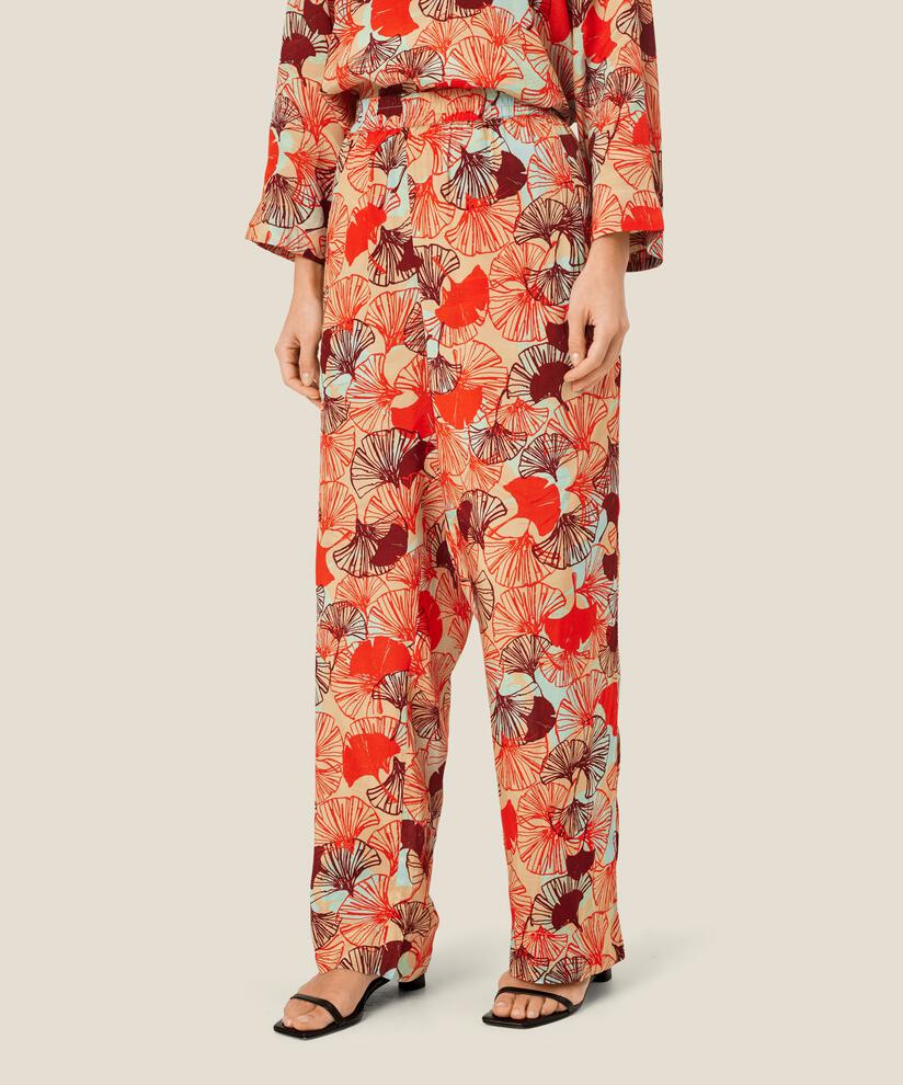 Peonos Trousers, Poinciana