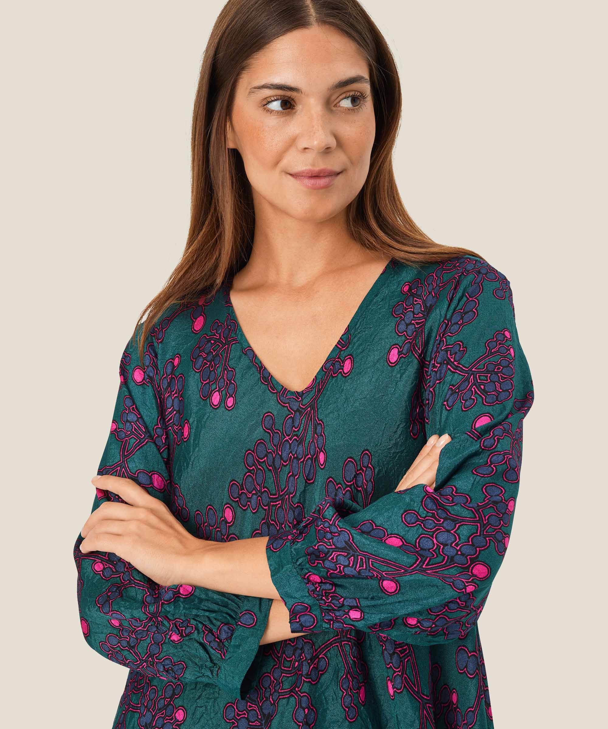 Katasis Blouse, Reflect Pond