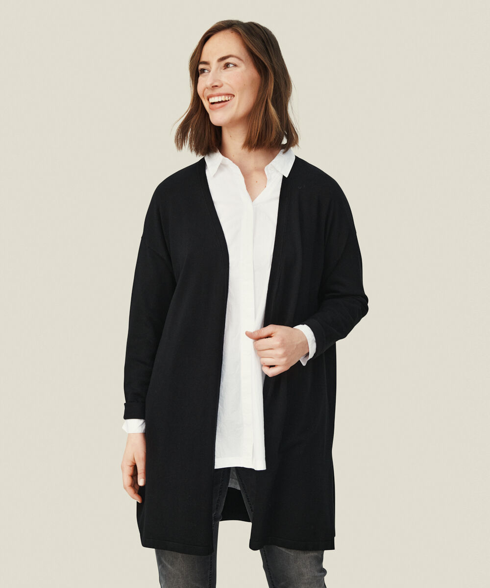 Stylish black cardigan store