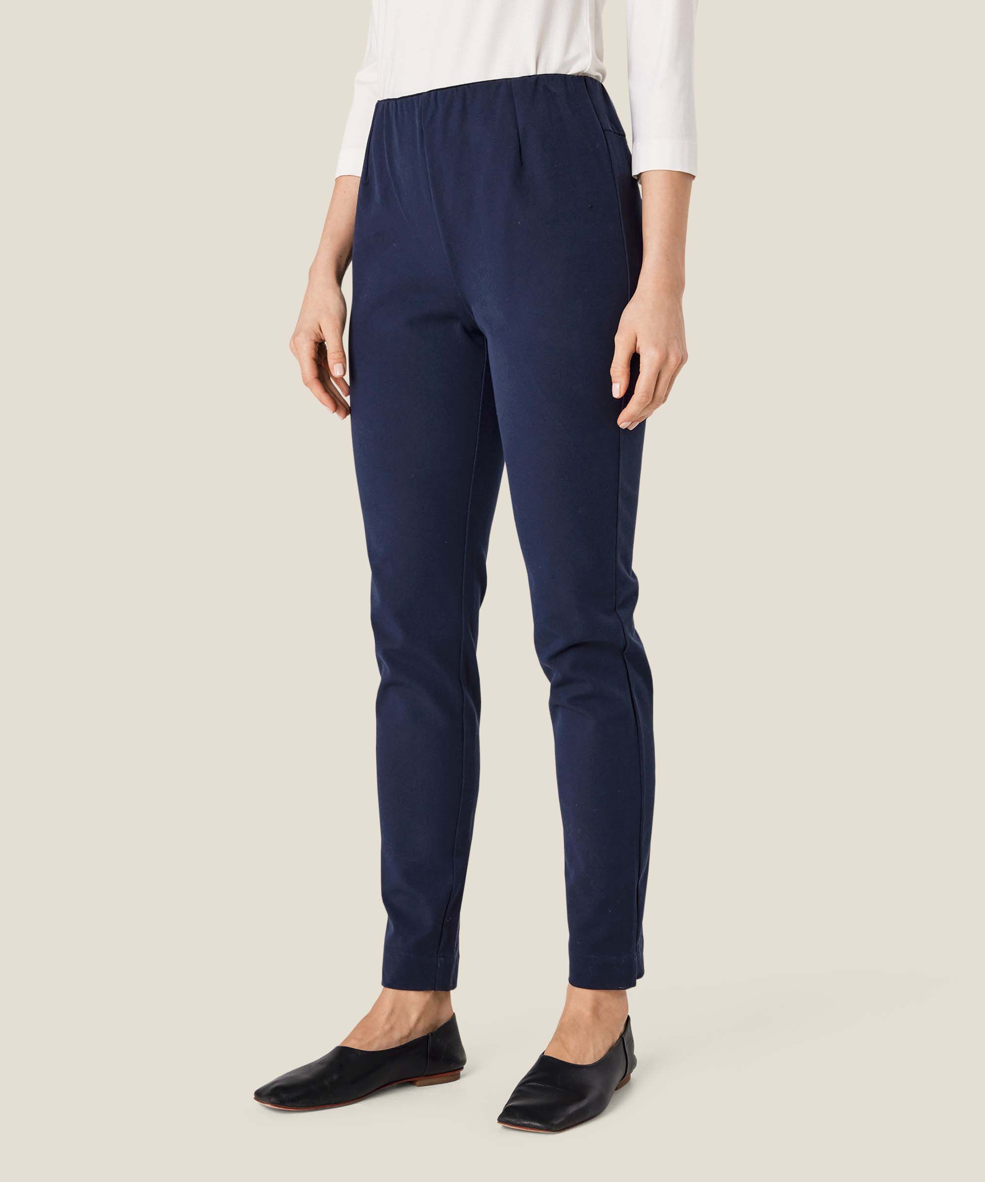 Poppy Trousers, Navy
