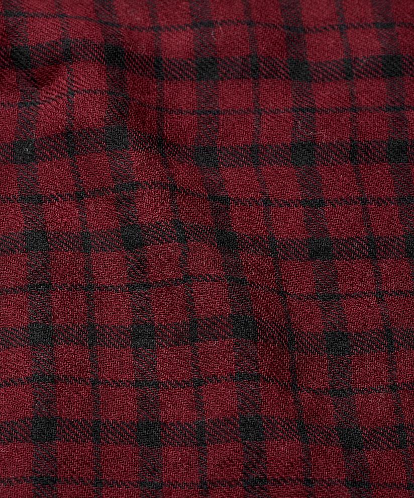 Azmira Wool Scarf, Tawny Port