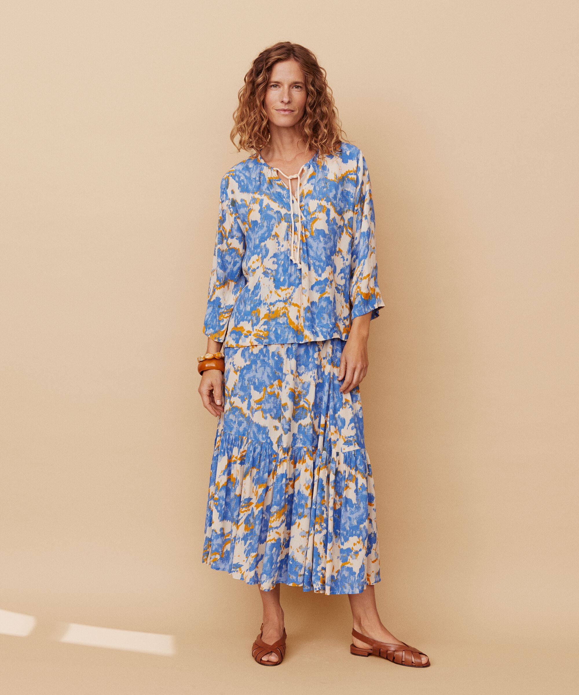 Signe Skirt, Nebulas Blue