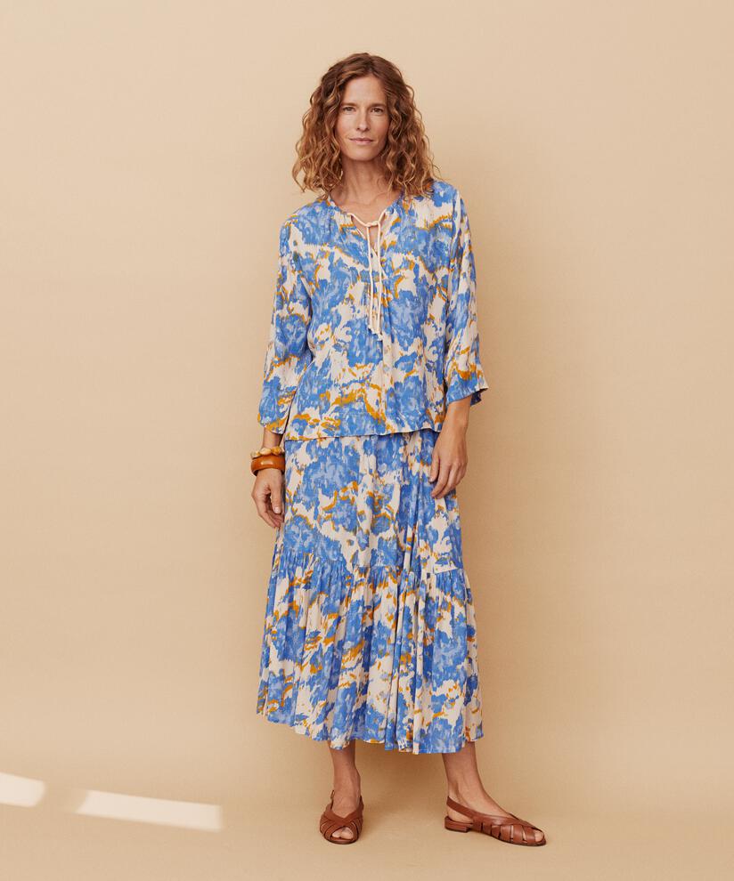 Signe Skirt, Nebulas Blue